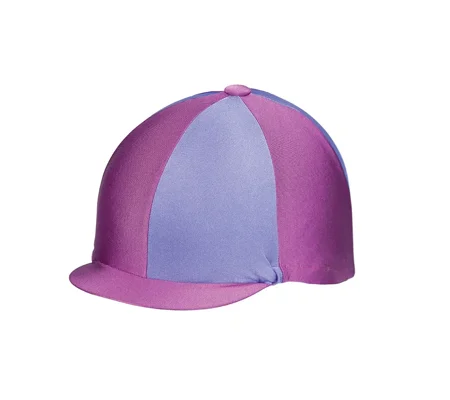Hy Equestrian Two Tone Lycra Silks - Purple/Lilac