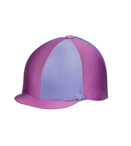 Hy Equestrian Two Tone Lycra Silks - Purple/Lilac