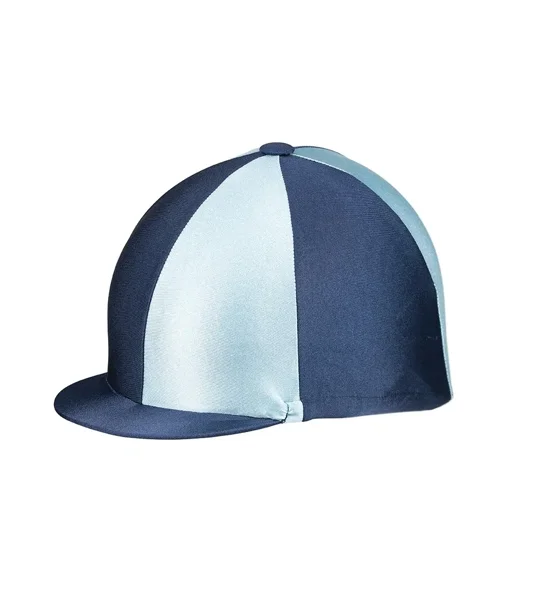 Hy Equestrian Two Tone Lycra Silks - Navy/Pale Blue
