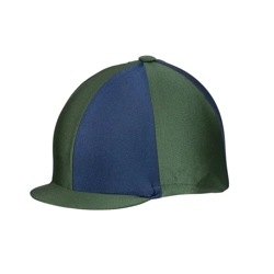 Hy Equestrian Two Tone Lycra Silks - Green/Navy