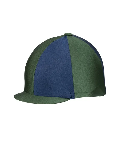 Hy Equestrian Two Tone Lycra Silks - Green/Navy