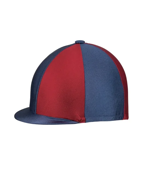 Hy Equestrian Two Tone Lycra Silks - Navy/Burgundy