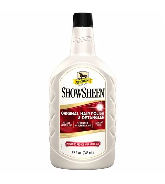 Absorbine ShowSheen Hair Polish 946ml refill bottle for horse grooming