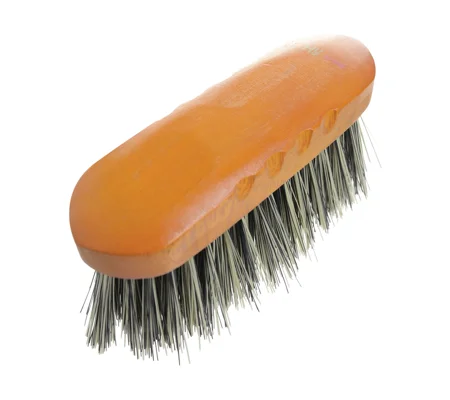 Hy Equestrian Luxury Flick Dandy Brush - Tan - Large