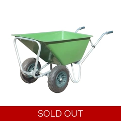 Heavy Duty Large Wheelbarrow 200 litre Green