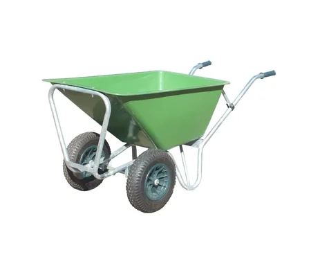 Heavy Duty Large Wheelbarrow 200 litre Green