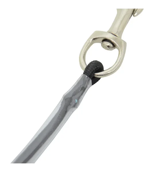 Hy Equestrian Fillet String with Plastic Cover Black
