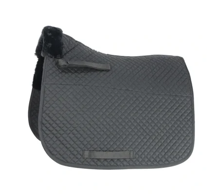 Hy Equestrian Fab Fleece Lined Saddle Cloth Black
