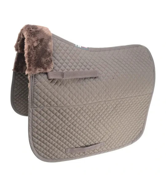 Hy Equestrian Fab Fleece Lined Saddle Cloth Brown