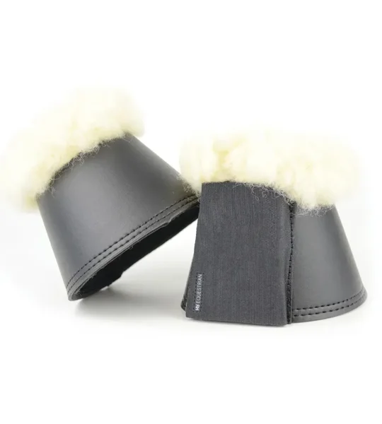 Hy Equestrian Lambskin Over Reach Boots