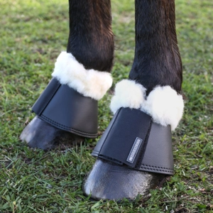 Hy Equestrian Lambskin Over Reach Boots