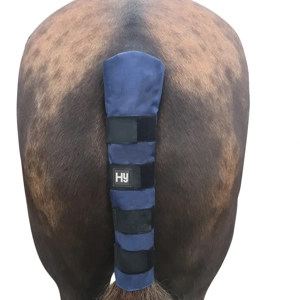 Hy Equestrian Padded Tail Guard Navy