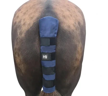 Hy Equestrian Padded Tail Guard Navy