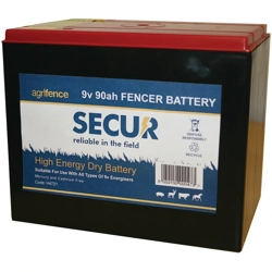 Agrifence 9v-90Ah Dry Battery