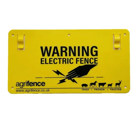Agrifence Warning Signs Pack of 3