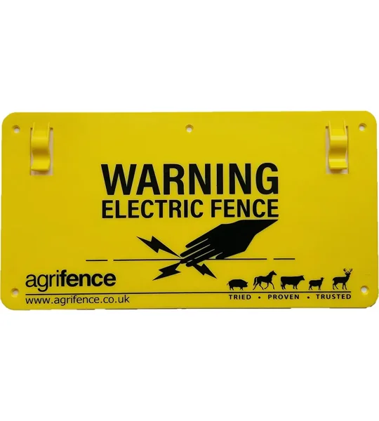 Agrifence Warning Signs Pack of 3