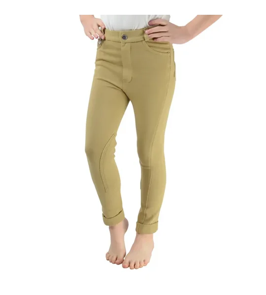 Hy Equestrian Melton Children's Jodhpurs Beige
