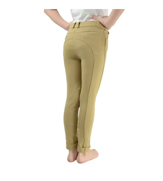 Hy Equestrian Melton Children's Jodhpurs Beige