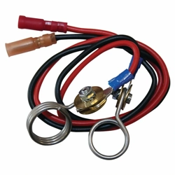 Agrifence 9-12v Battery Leads Spring Clip Connection