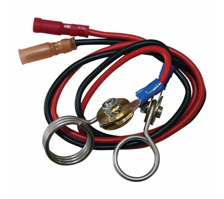 Agrifence 9-12v Battery Leads Spring Clip Connection