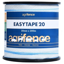 Agrifence Easytape Polytape 20mm x 200m White