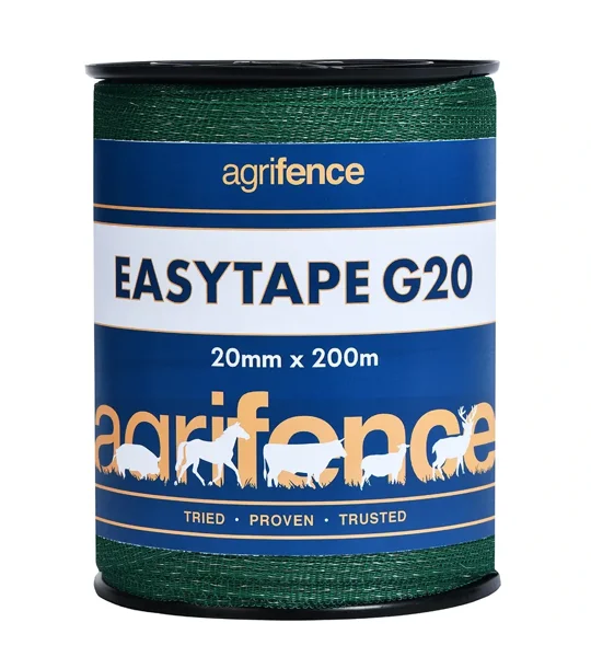 Agrifence Easytape Polytape 20mm x 200m Green