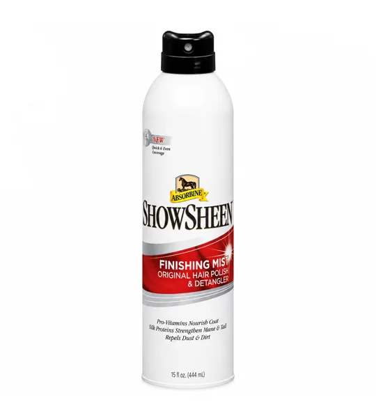 Absorbine ShowSheen Finishing Mist 444ml continuous spray bottle