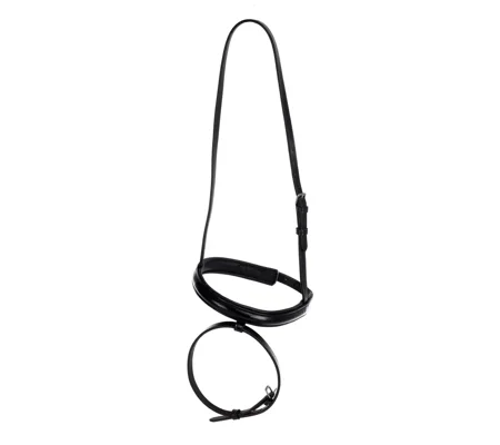 Hy Equestrian Flash Nose Band Black