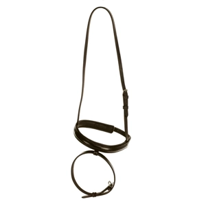 Hy Equestrian Flash Nose Band Brown