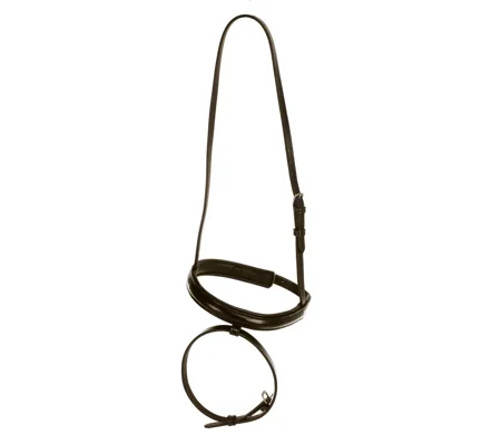 Hy Equestrian Flash Nose Band Brown