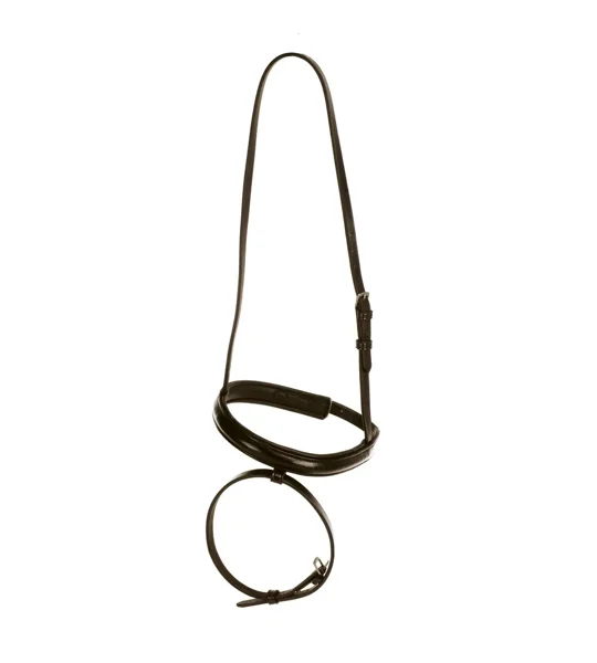 Hy Equestrian Flash Nose Band Brown