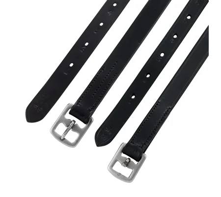 Hy Equestrian Stirrup Leathers Black