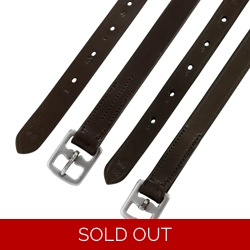 Hy Equestrian Stirrup Leathers  Brown
