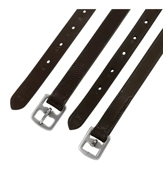 Hy Equestrian Stirrup Leathers Brown
