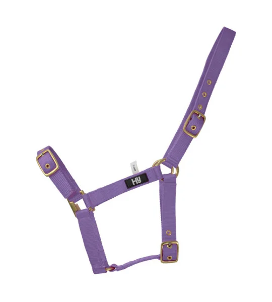 Hy Equestrian Holly Fully Adjustable Head Collar - Purple