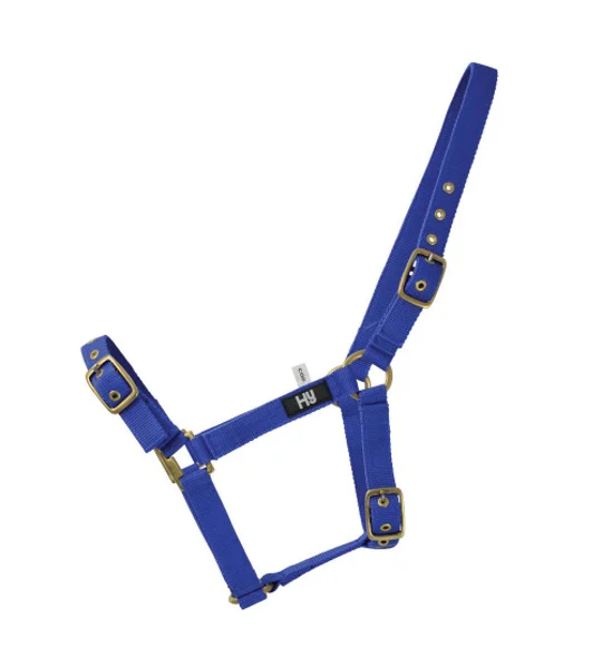 Hy Equestrian Holly Fully Adjustable Head Collar - Royal