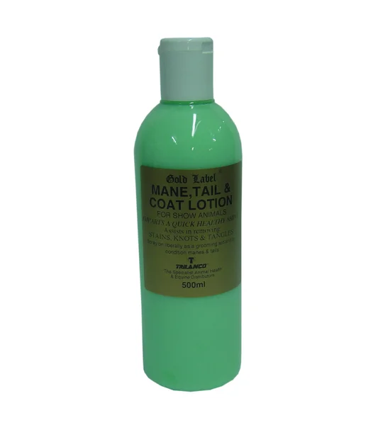 Gold Label Mane, Tail & Coat Lotion - 500 Ml