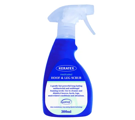 Keratex Medicated Hoof & Leg Scrub x 300 Ml
