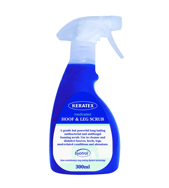 Keratex Medicated Hoof & Leg Scrub x 300 Ml