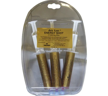 Gold Label Energy Shot - 3 x 20 Ml Syringe