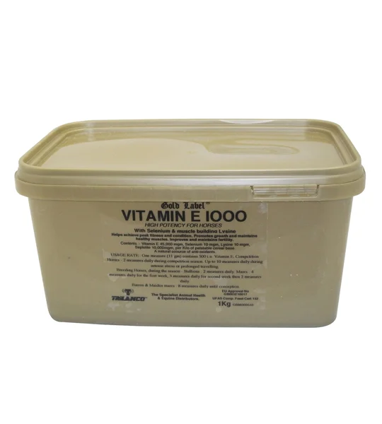 Gold Label Vitamin E 1000