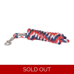 Whitaker Lead Rope Multi-Colour Red/White/Blue