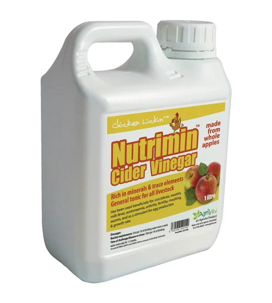 Agrivite Chicken Lickin' Nutrimin Cider Vinegar - 1 L