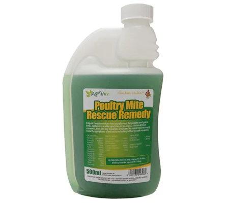 Agrivite Poultry Mite Rescue Remedy 500ml