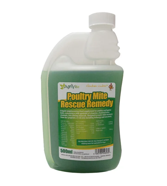 Agrivite Poultry Mite Rescue Remedy 500ml