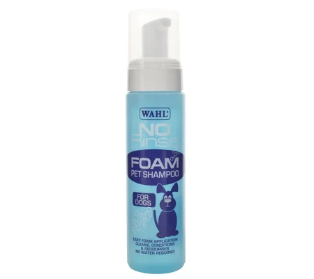 Wahl No-Rinse Foam Pet Shampoo for Dogs x 240 Ml
