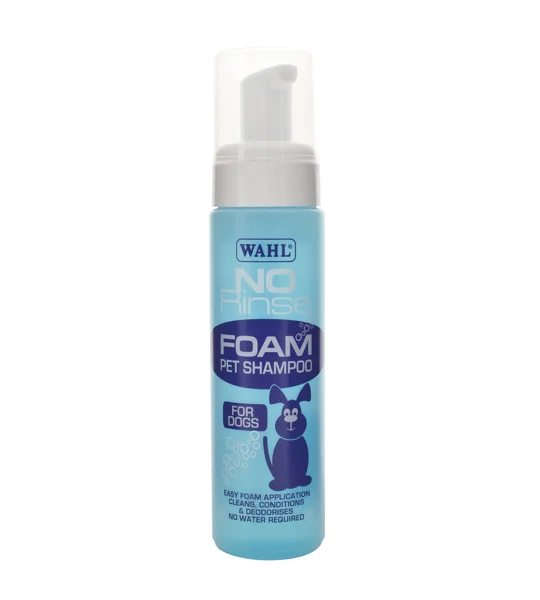 Wahl No-Rinse Foam Pet Shampoo for Dogs x 240 Ml