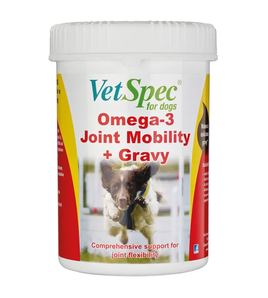 VetSpec Omega-3 Joint Mobility + Gravy x 500 Gm