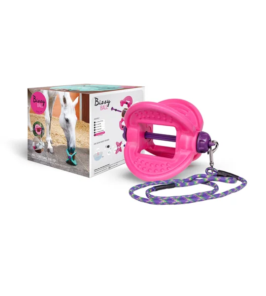 Bizzy horse pink toy