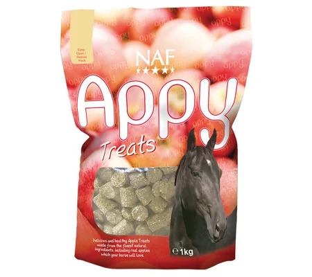 NAF Appy Horse Treats 1kg – Natural Tasty Treats for Horses & Ponies UK